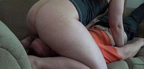  Phat Ass Pawg Facesitting Extremely Lucky Guy With Her HUGE Ass!